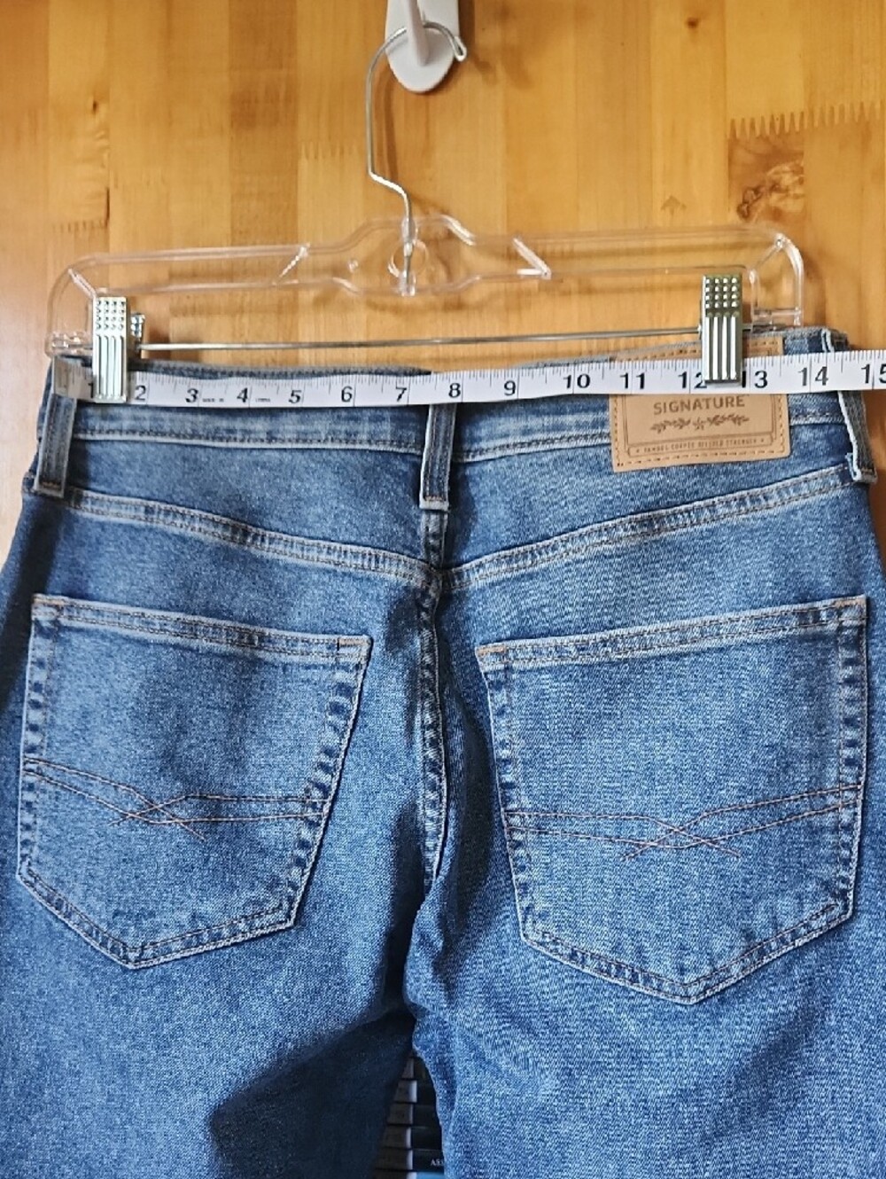 NWT Levi's Action Flex Straight Fit Men's Jeans - Medium Blue Wash, Sz 30X30. - Picture 7 of 9
